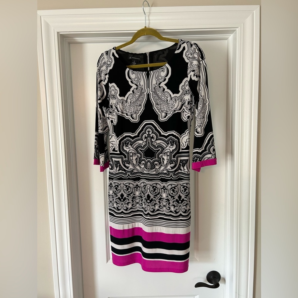 Pretty black and pink dress